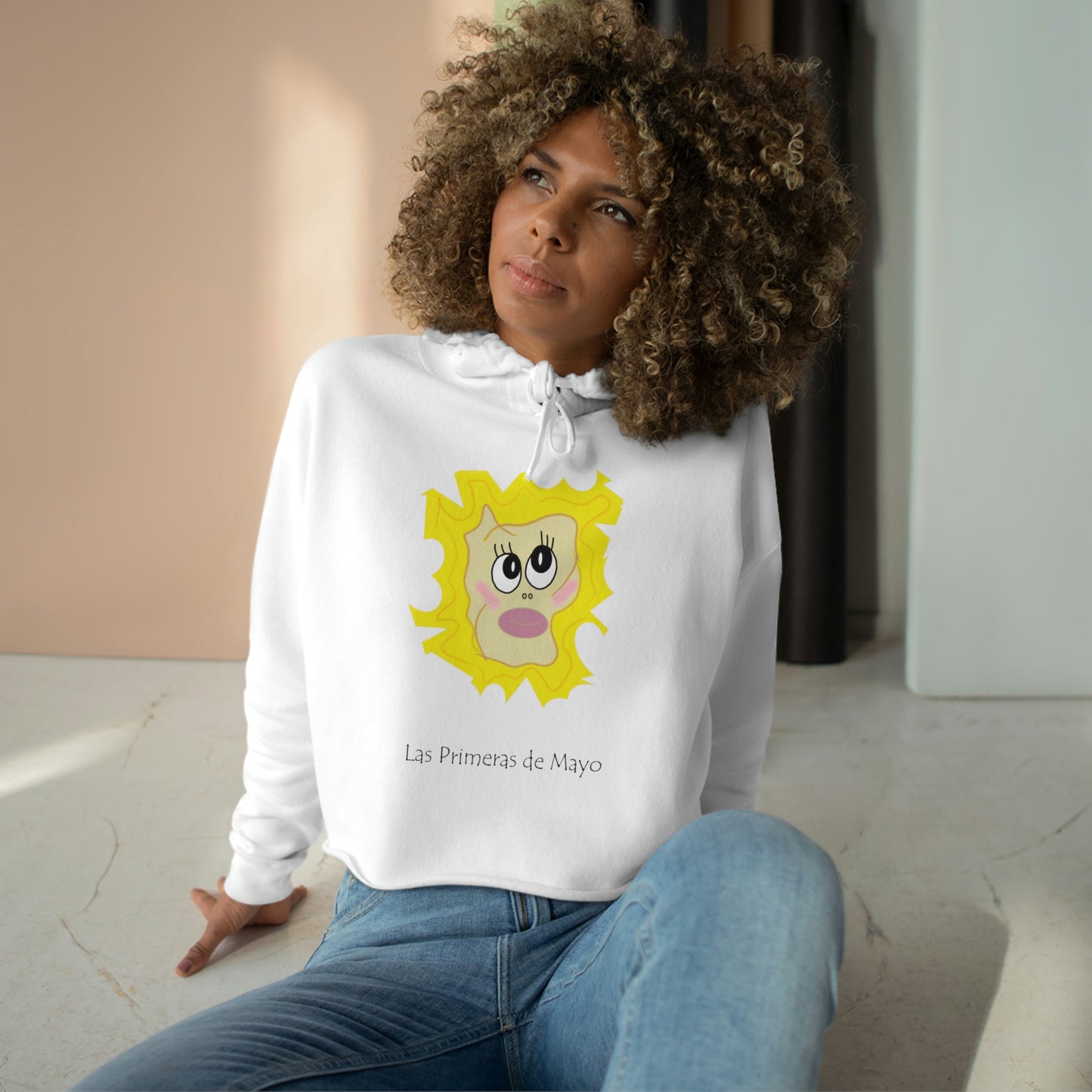 Terceras de Primeras - Crop Hoodie