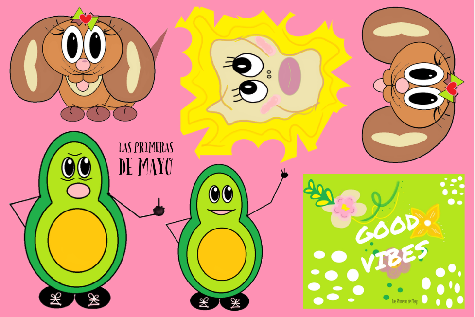 Las Primeras de Mayo - Sticker Sheet